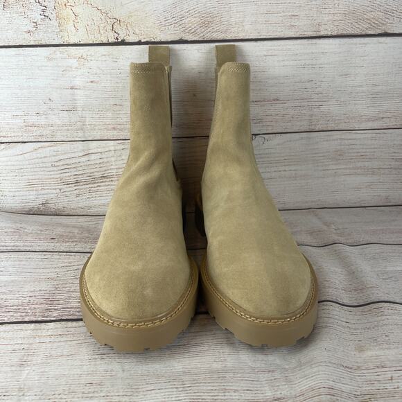 SAINT MORTA Mens Sz EU 46 US 12 Chunky Chelsea Boots Tan Suede main image 12
